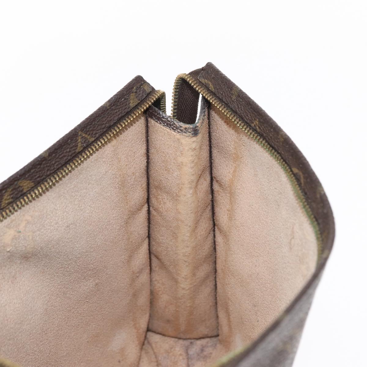 LOUIS VUITTON Monogram Poche Toilette 26 Pouch M47542 LV Auth 151283