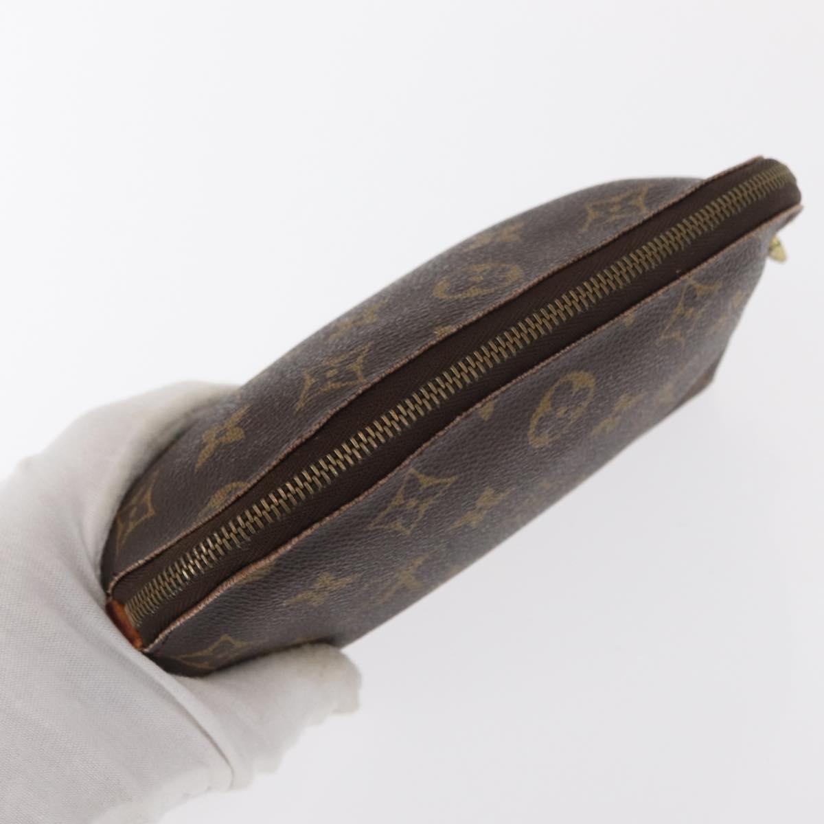 LOUIS VUITTON Monogram Pochette Cosmetic PM Pouch M43998 LV Auth 151284