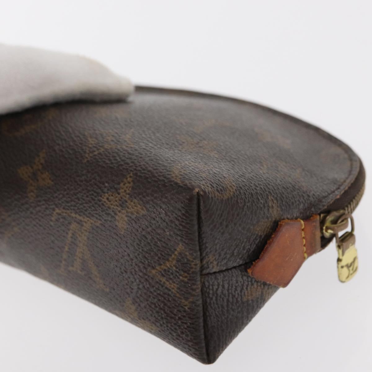 LOUIS VUITTON Monogram Pochette Cosmetic PM Pouch M43998 LV Auth 151285