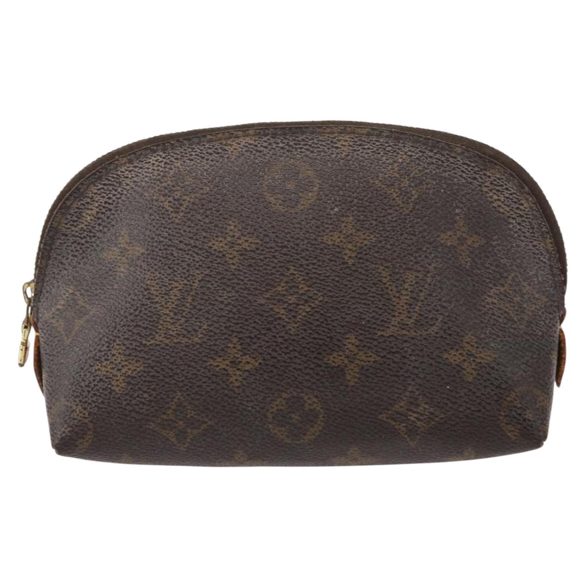 LOUIS VUITTON Monogram Pochette Cosmetic PM Pouch M43998 LV Auth 151285