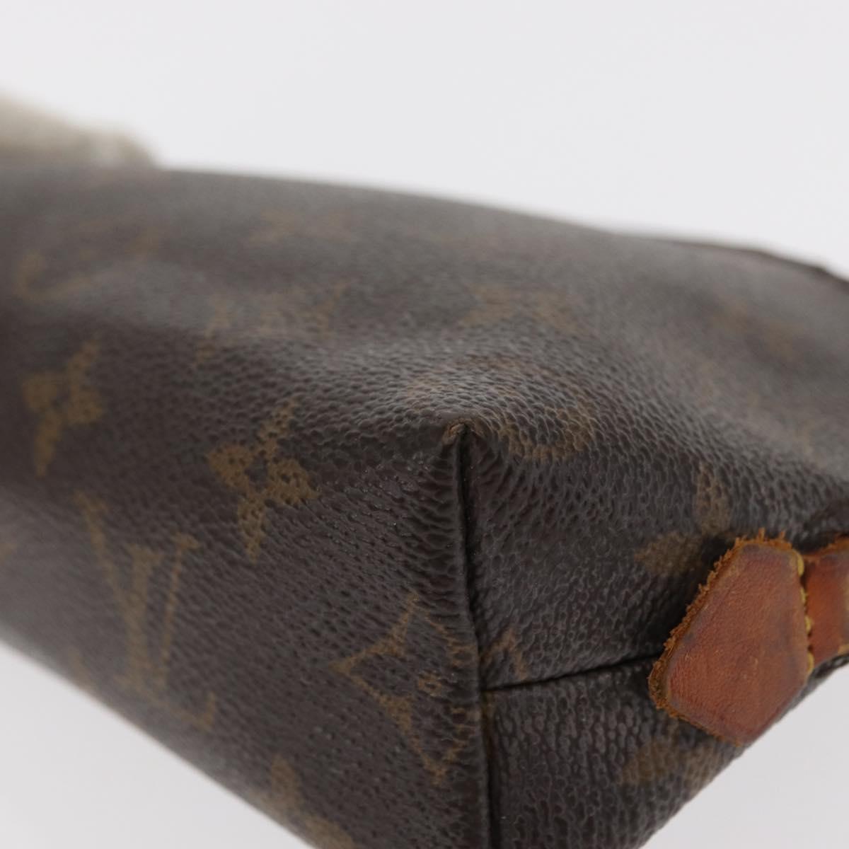 LOUIS VUITTON Monogram Pochette Cosmetic PM Pouch M43998 LV Auth 151285