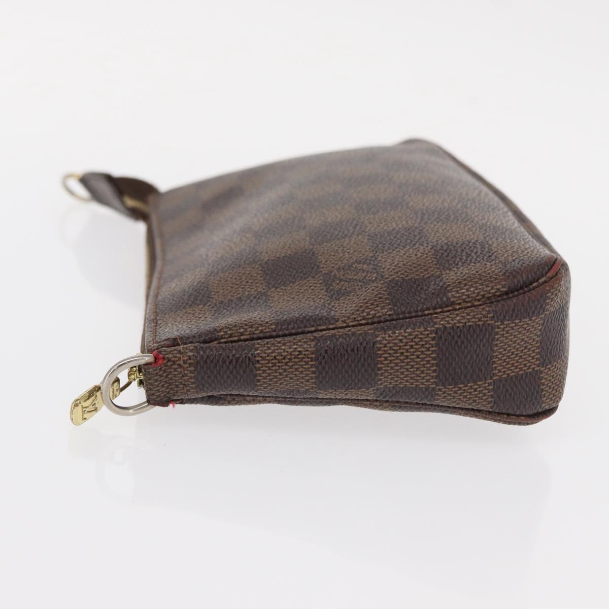 LOUIS VUITTON Damier Ebene Pochette Accessoires Pouch N41206 LV Auth 151288