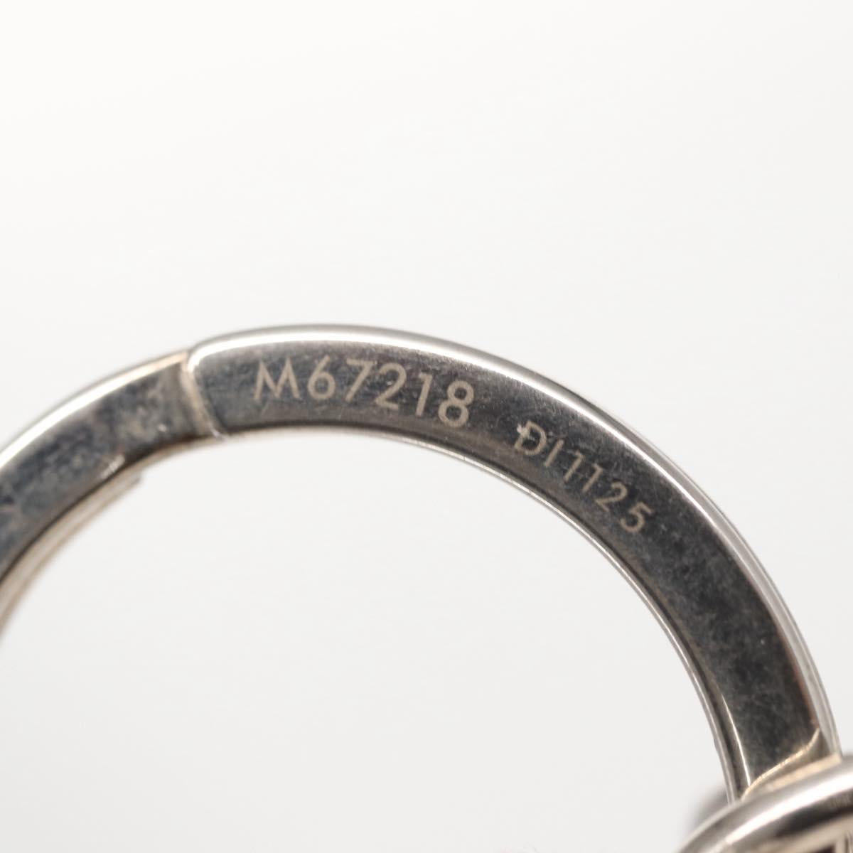 LOUIS VUITTON Key Holder Gold Plated Key Holder Metal Silver M67218 Auth 151292