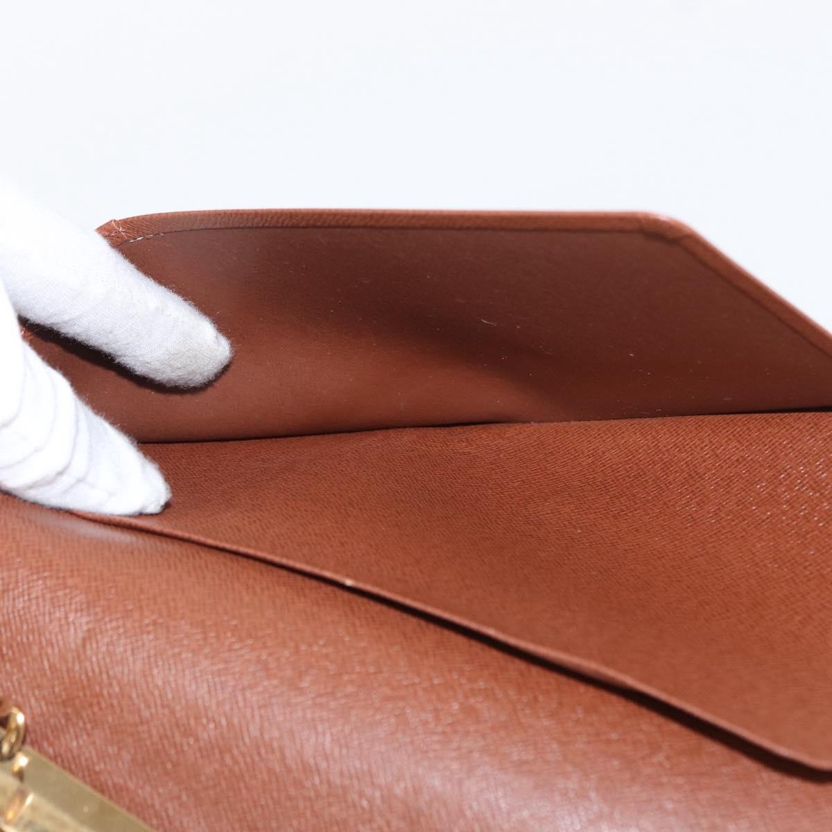 LOUIS VUITTON Epi Agenda GM Day Planner Cover Brown R20213 LV Auth 151294