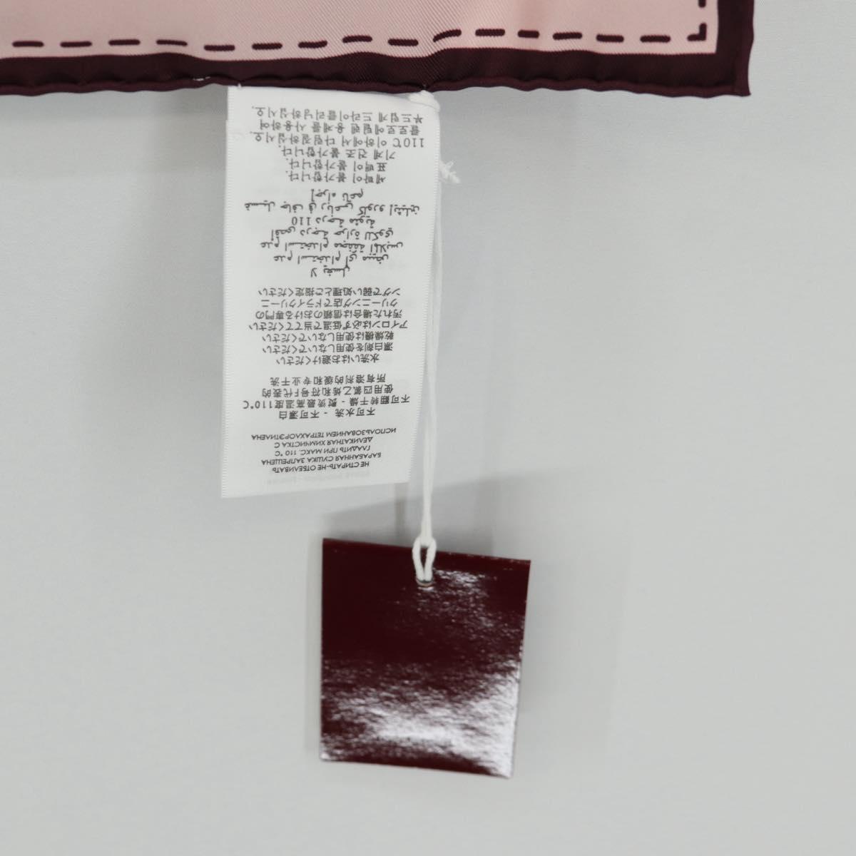 GUCCI x Yuko Higuchi Scarf Silk Beige Auth 151300M