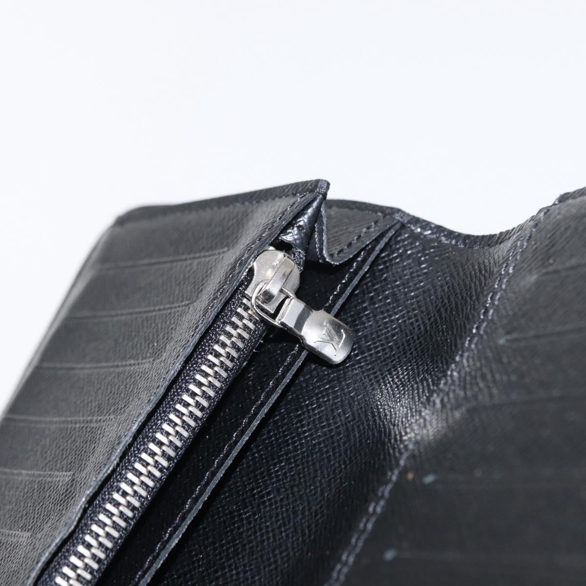 LOUIS VUITTON Damier Graphite Porte Feuille Brother Wallet N61211 Auth 151308