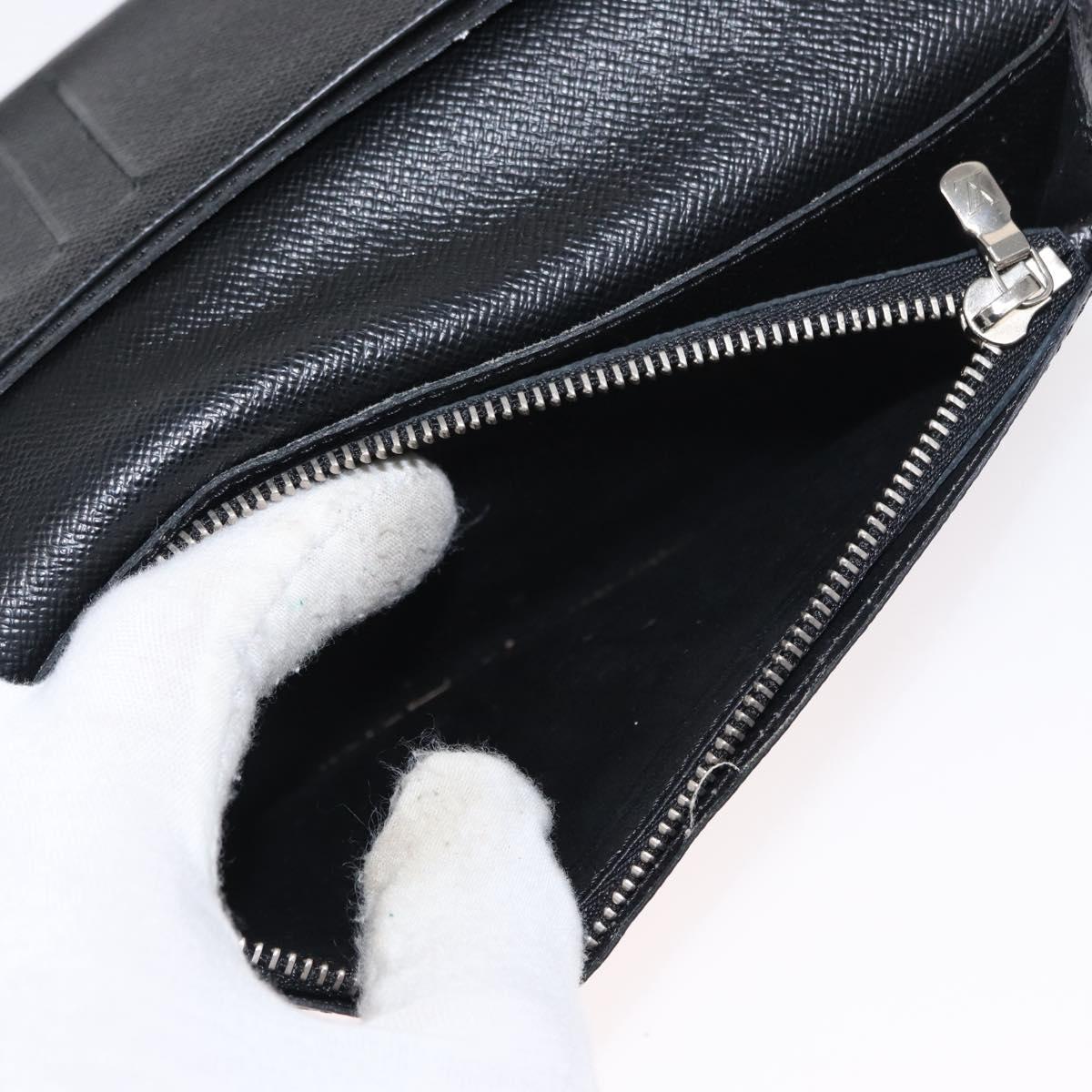 LOUIS VUITTON Damier Graphite Porte Feuille Brother Wallet N61211 Auth 151308