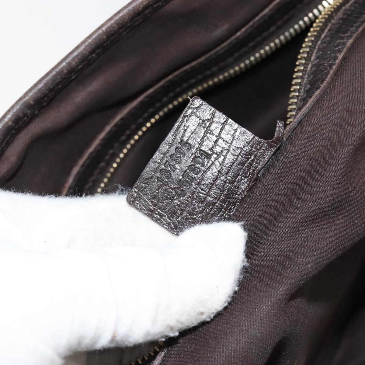 GUCCI GG Canvas Web Sherry Line Tote Bag Beige Gold Red 137396 Auth 151333