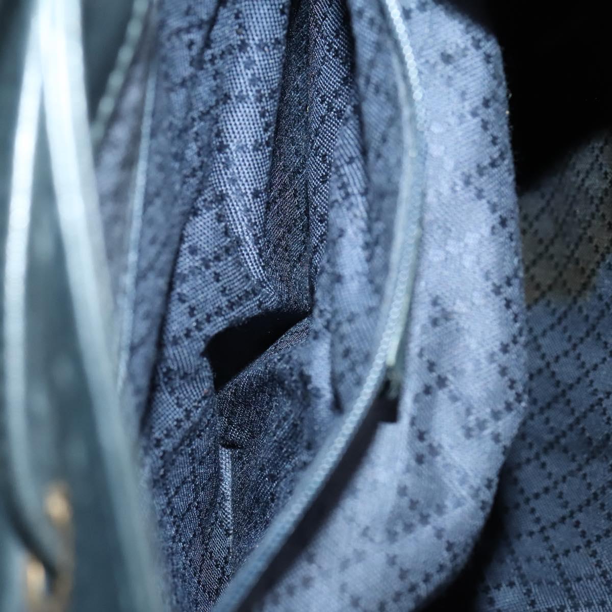 GUCCI Bamboo Backpack Leather Black Gold 003 2058 0016 Auth 151336