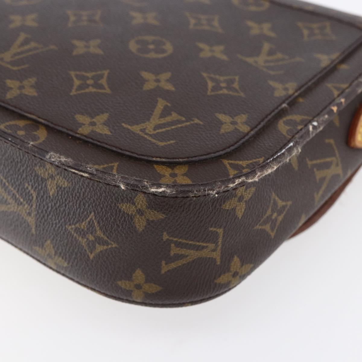 LOUIS VUITTON Monogram Saint Cloud GM Shoulder Bag M51242 LV Auth 151352