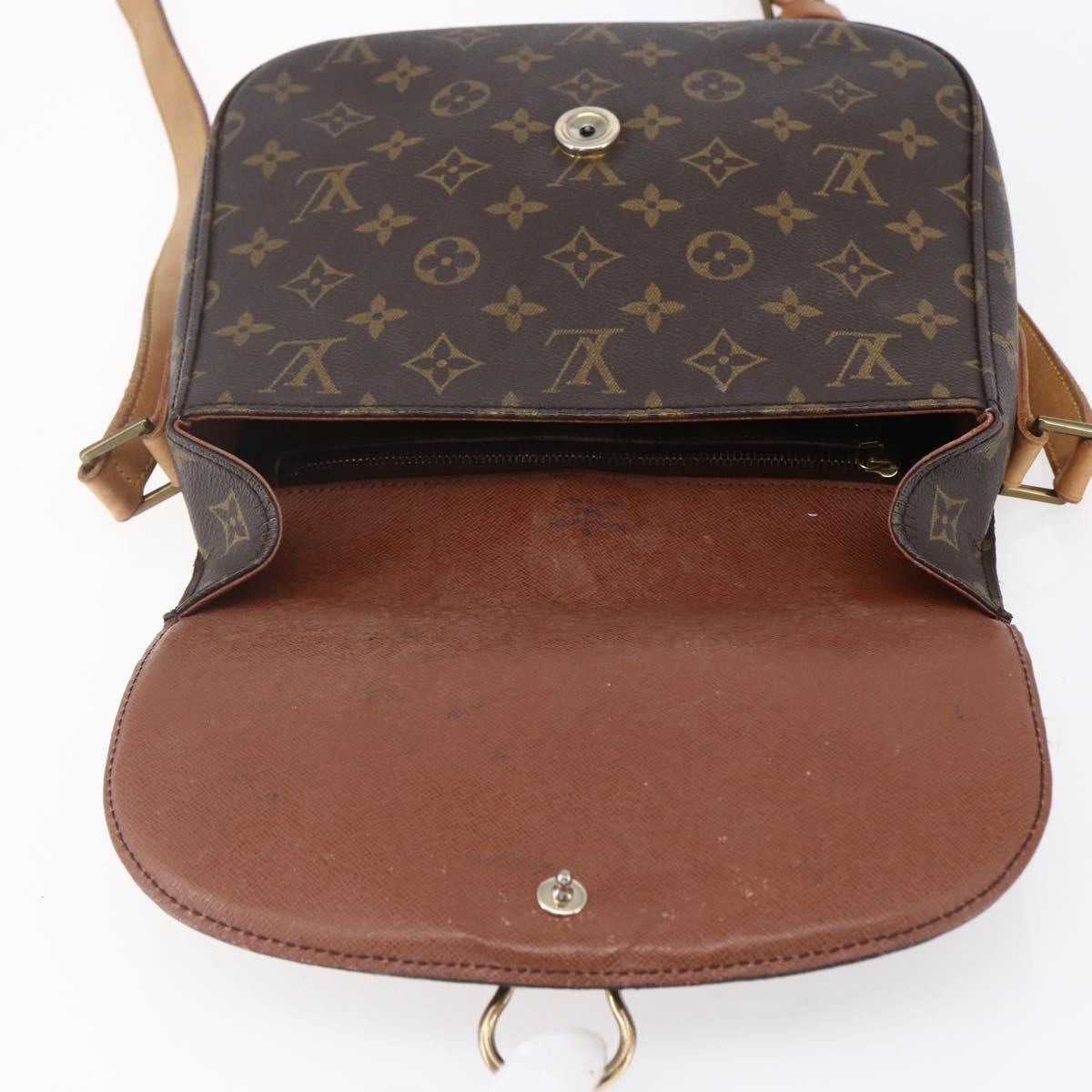LOUIS VUITTON Monogram Saint Cloud GM Shoulder Bag M51242 LV Auth 151352