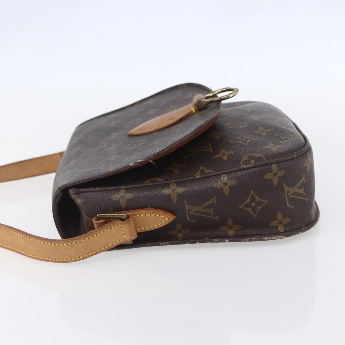 LOUIS VUITTON Monogram Saint Cloud GM Shoulder Bag M51242 LV Auth 151352