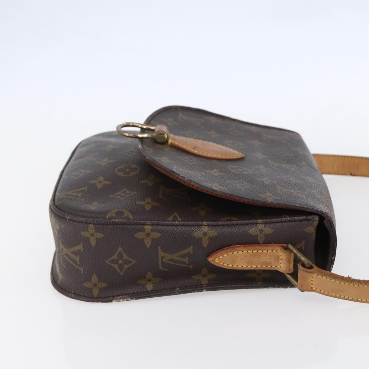 LOUIS VUITTON Monogram Saint Cloud GM Shoulder Bag M51242 LV Auth 151352