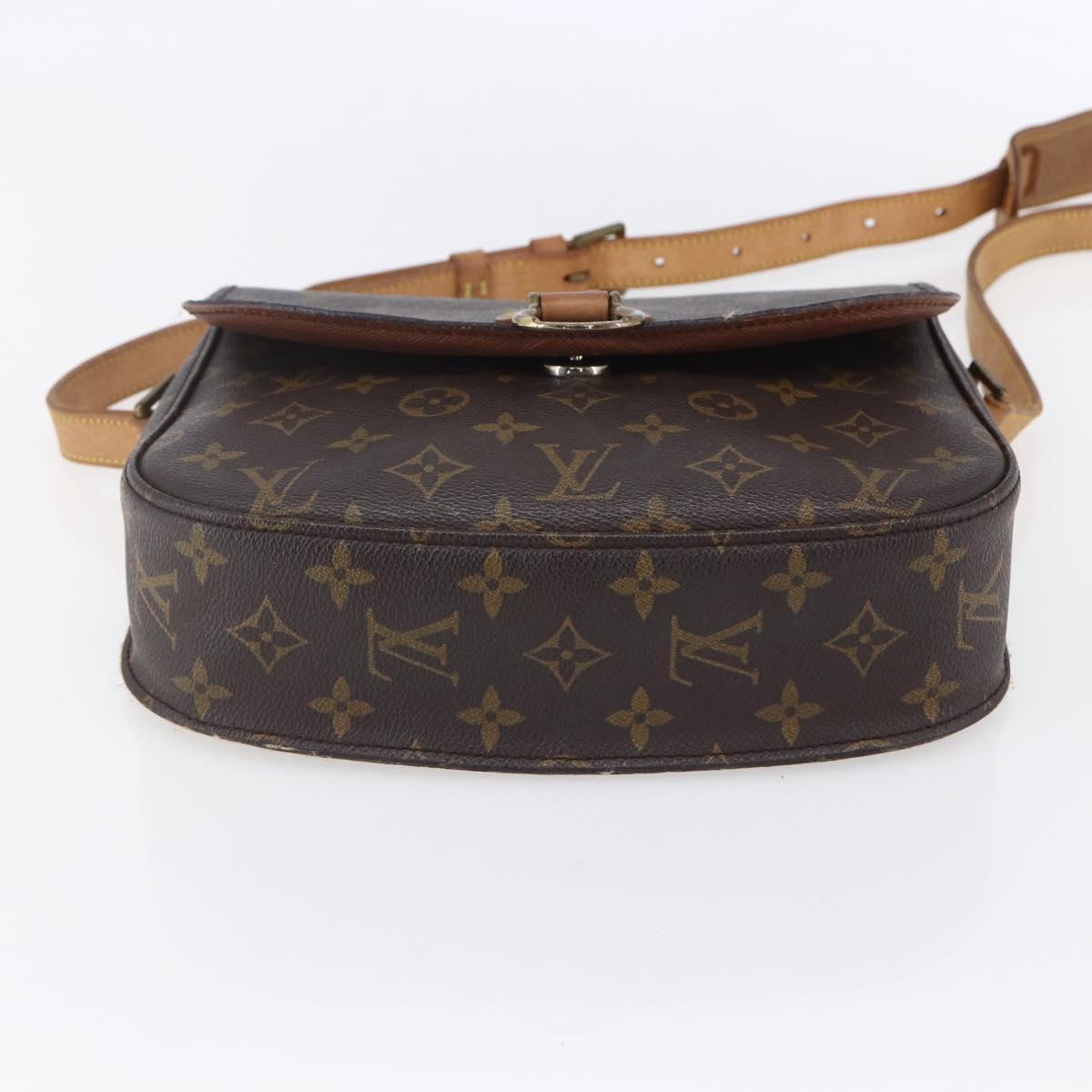 LOUIS VUITTON Monogram Saint Cloud GM Shoulder Bag M51242 LV Auth 151352