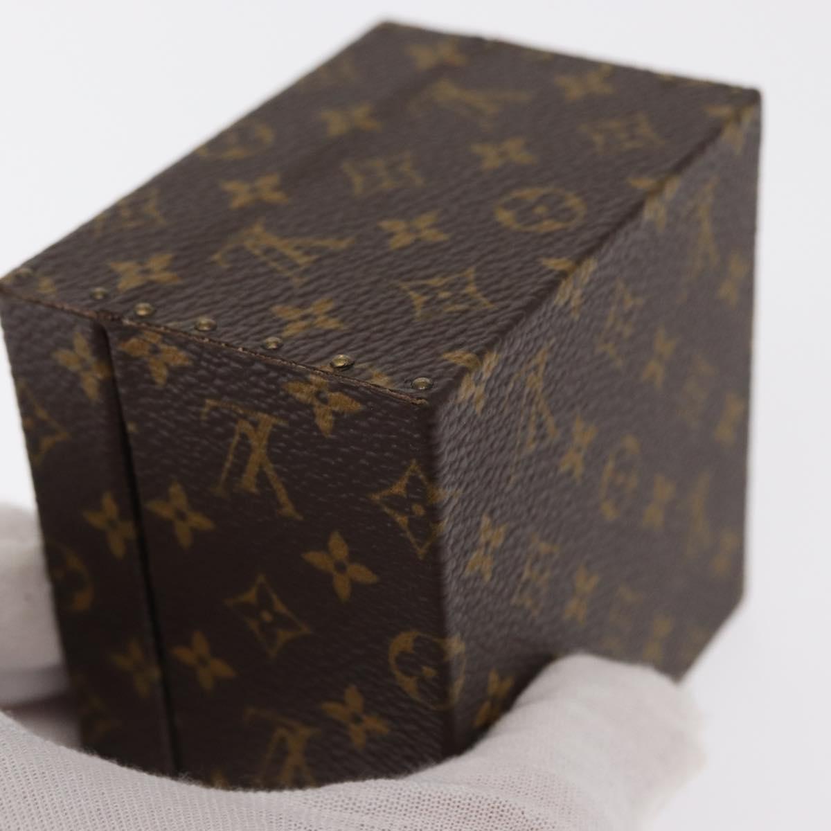 LOUIS VUITTON Monogram Eccrine Declaration Jewelry Box M21010 LV Auth 151366V