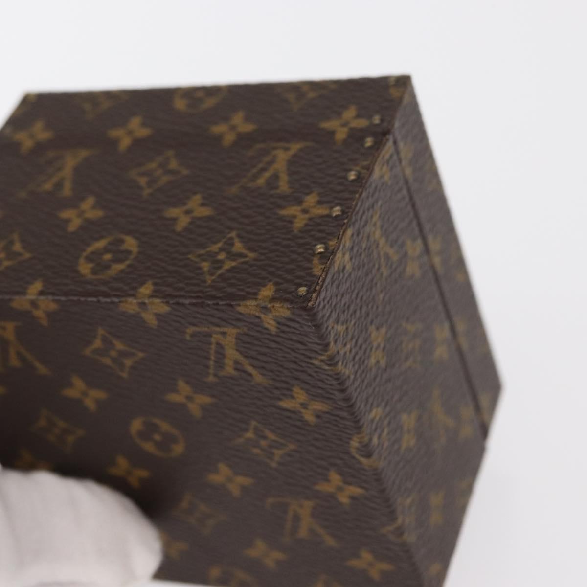 LOUIS VUITTON Monogram Eccrine Declaration Jewelry Box M21010 LV Auth 151366V