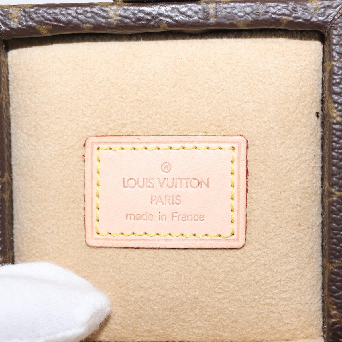 LOUIS VUITTON Monogram Eccrine Declaration Jewelry Box M21010 LV Auth 151366V