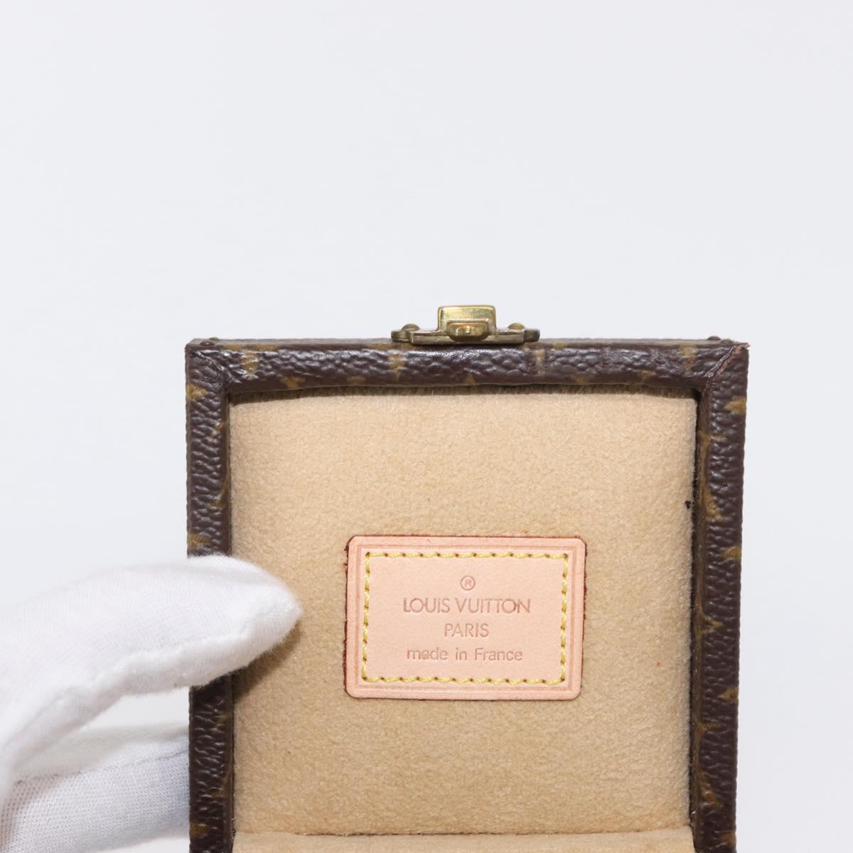 LOUIS VUITTON Monogram Eccrine Declaration Jewelry Box M21010 LV Auth 151366V