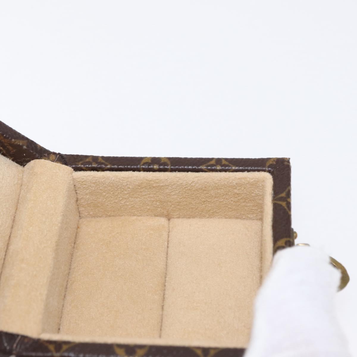 LOUIS VUITTON Monogram Eccrine Declaration Jewelry Box M21010 LV Auth 151366V