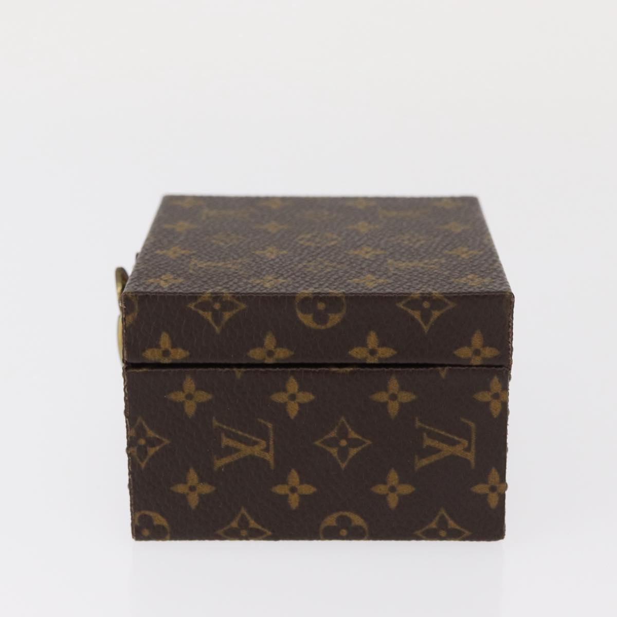 LOUIS VUITTON Monogram Eccrine Declaration Jewelry Box M21010 LV Auth 151366V