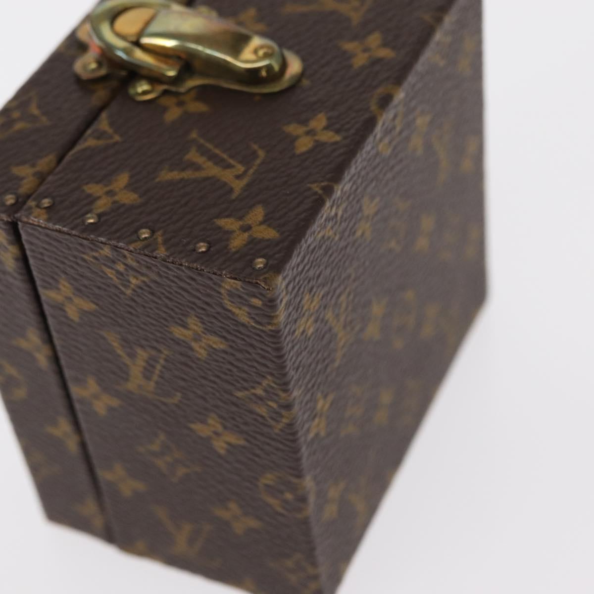 LOUIS VUITTON Monogram Eccrine Declaration Jewelry Box M21010 LV Auth 151366V