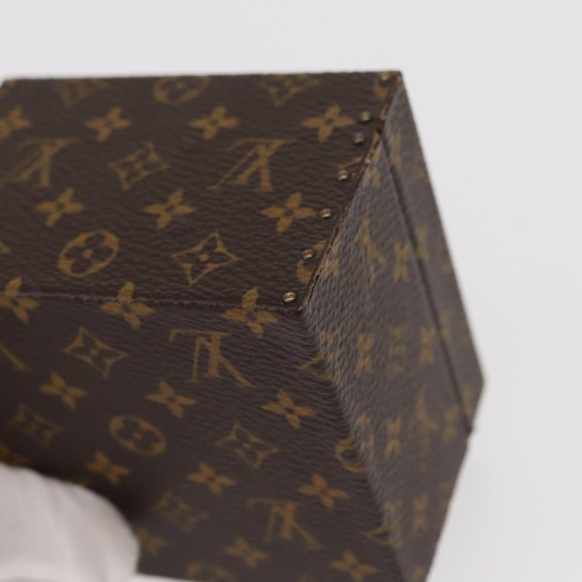 LOUIS VUITTON Monogram Eccrine Declaration Jewelry Box M21010 LV Auth 151367V