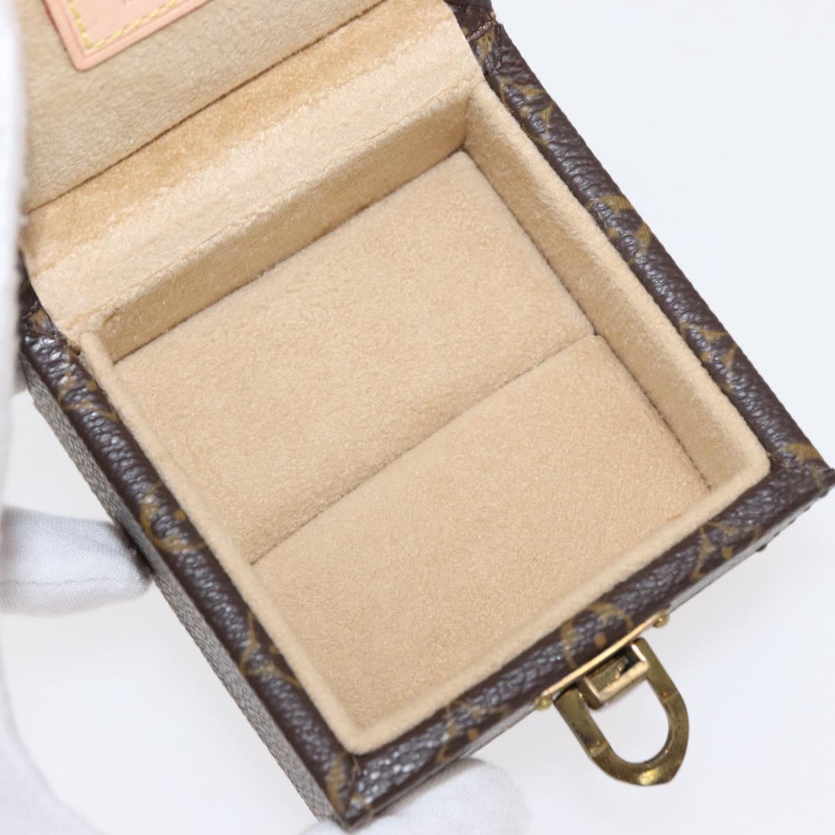 LOUIS VUITTON Monogram Eccrine Declaration Jewelry Box M21010 LV Auth 151367V