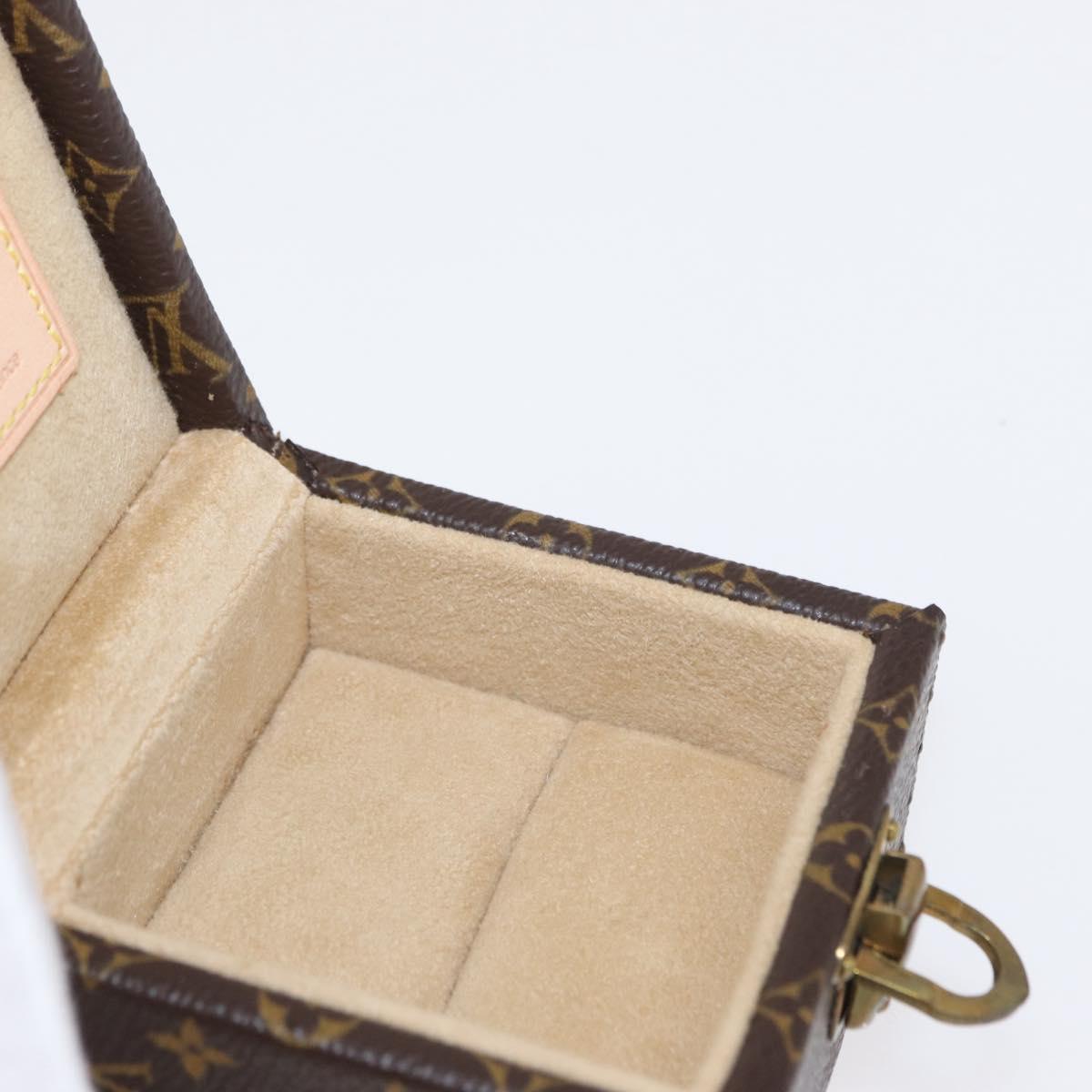 LOUIS VUITTON Monogram Eccrine Declaration Jewelry Box M21010 LV Auth 151367V