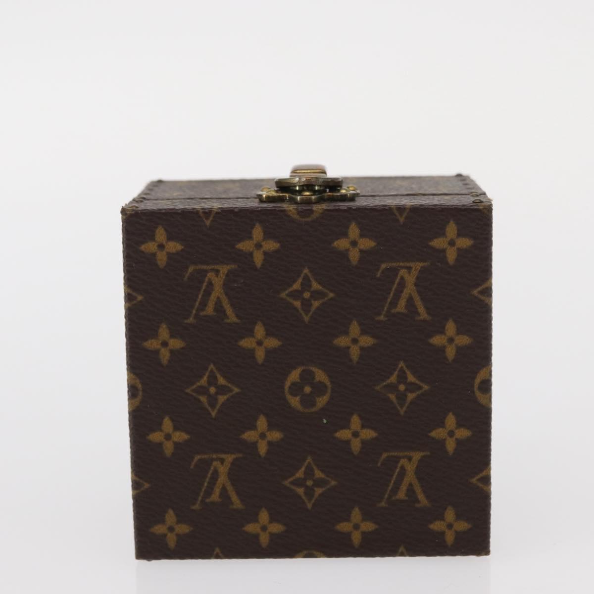 LOUIS VUITTON Monogram Eccrine Declaration Jewelry Box M21010 LV Auth 151367V