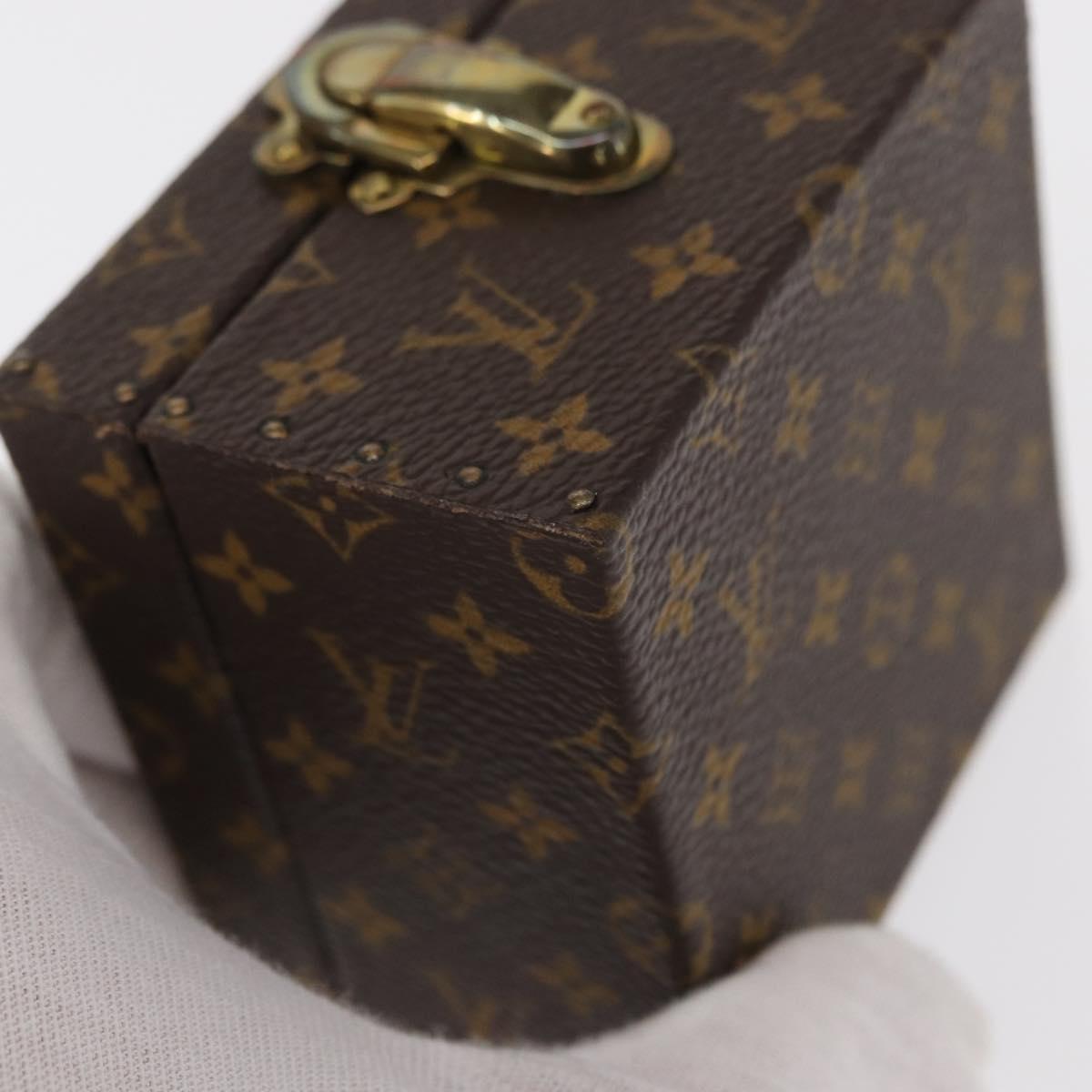 LOUIS VUITTON Monogram Eccrine Declaration Jewelry Box M21010 LV Auth 151367V