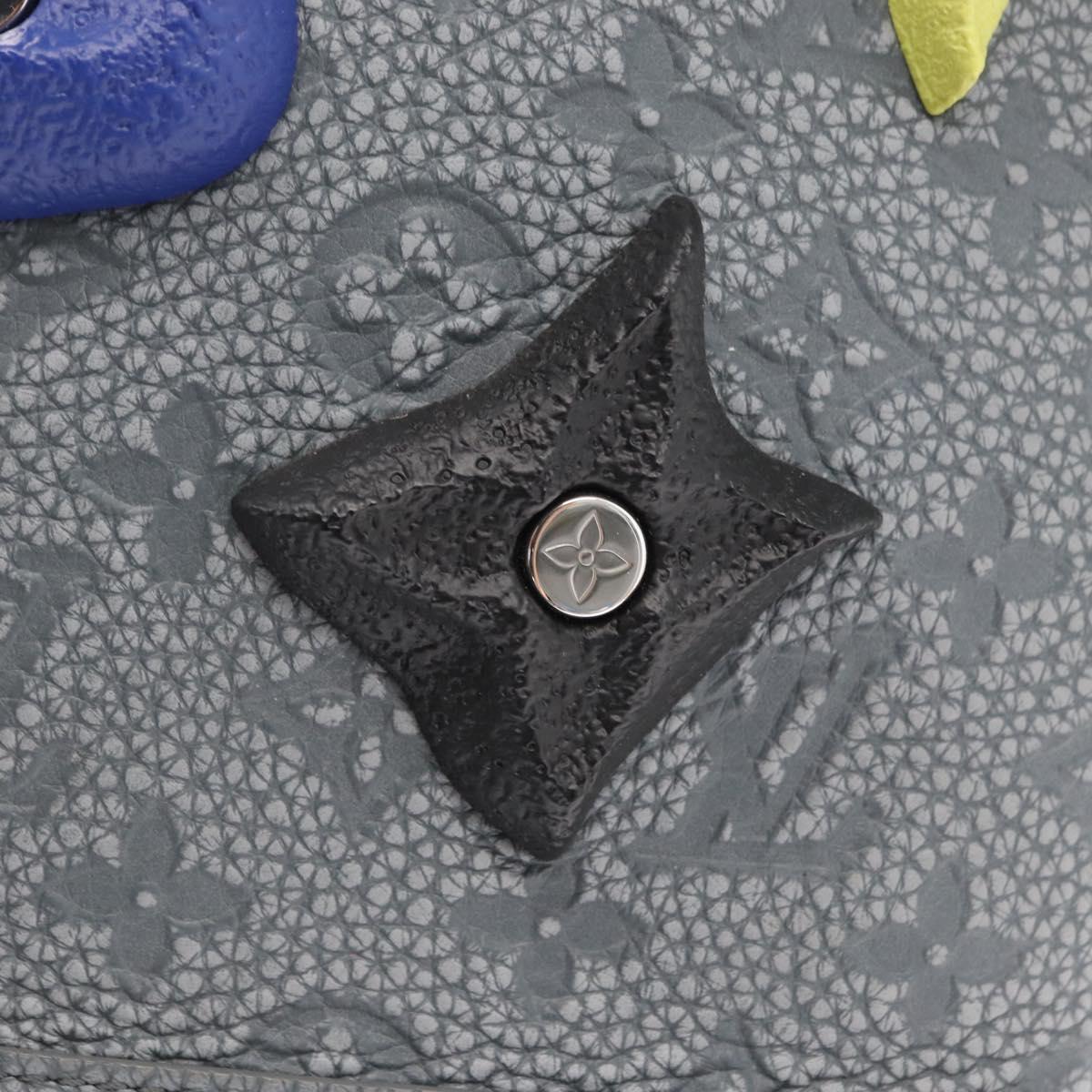 LOUIS VUITTON Taurillon Climbing Hobo Cruiser PM Bag Gray M20875 Auth 151374SM