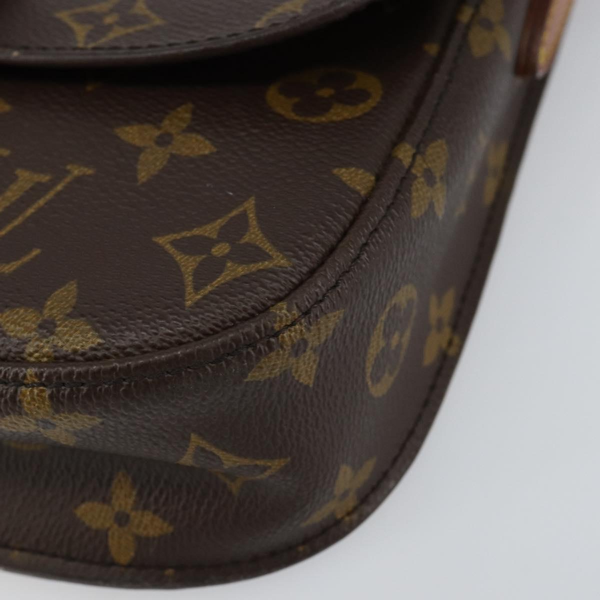 LOUIS VUITTON Monogram Saint Cloud MM Shoulder Bag M51243 LV Auth 151385