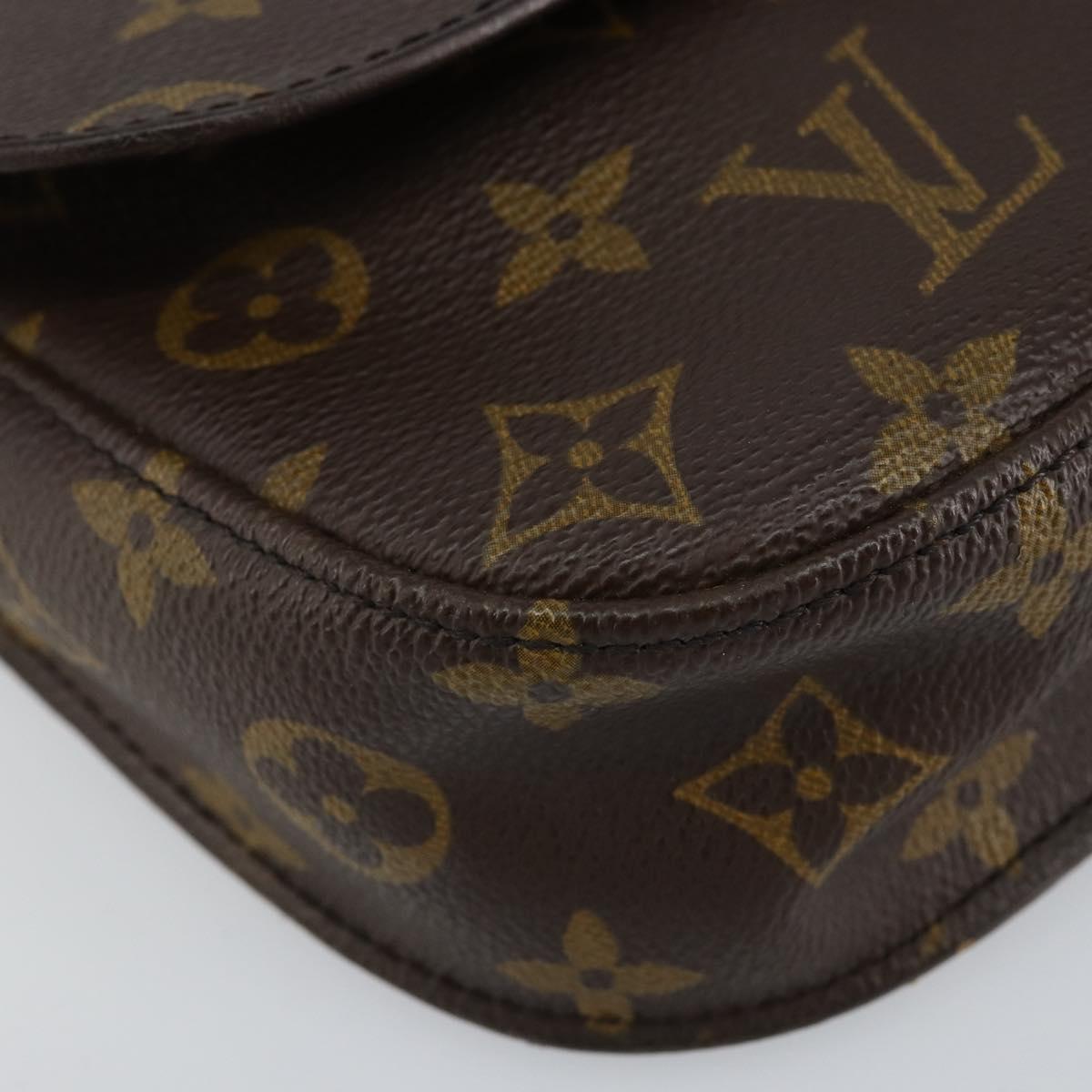 LOUIS VUITTON Monogram Saint Cloud MM Shoulder Bag M51243 LV Auth 151385