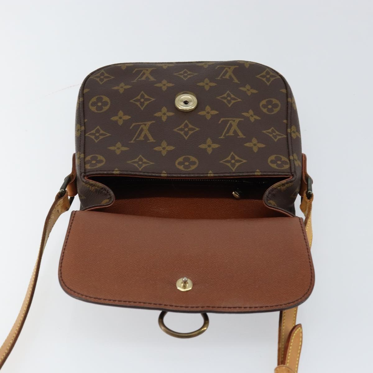 LOUIS VUITTON Monogram Saint Cloud MM Shoulder Bag M51243 LV Auth 151385