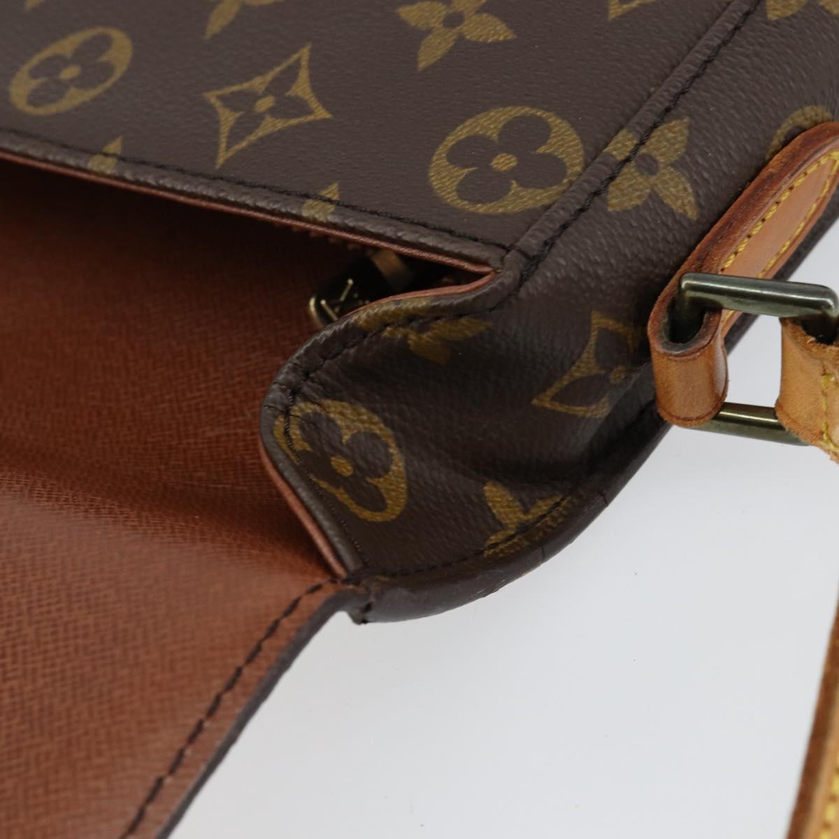 LOUIS VUITTON Monogram Saint Cloud MM Shoulder Bag M51243 LV Auth 151385