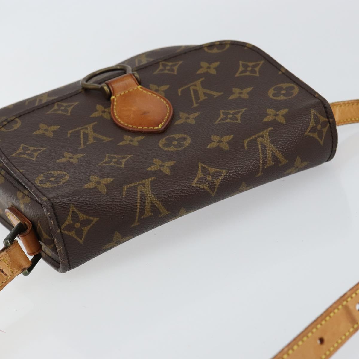 LOUIS VUITTON Monogram Saint Cloud MM Shoulder Bag M51243 LV Auth 151385