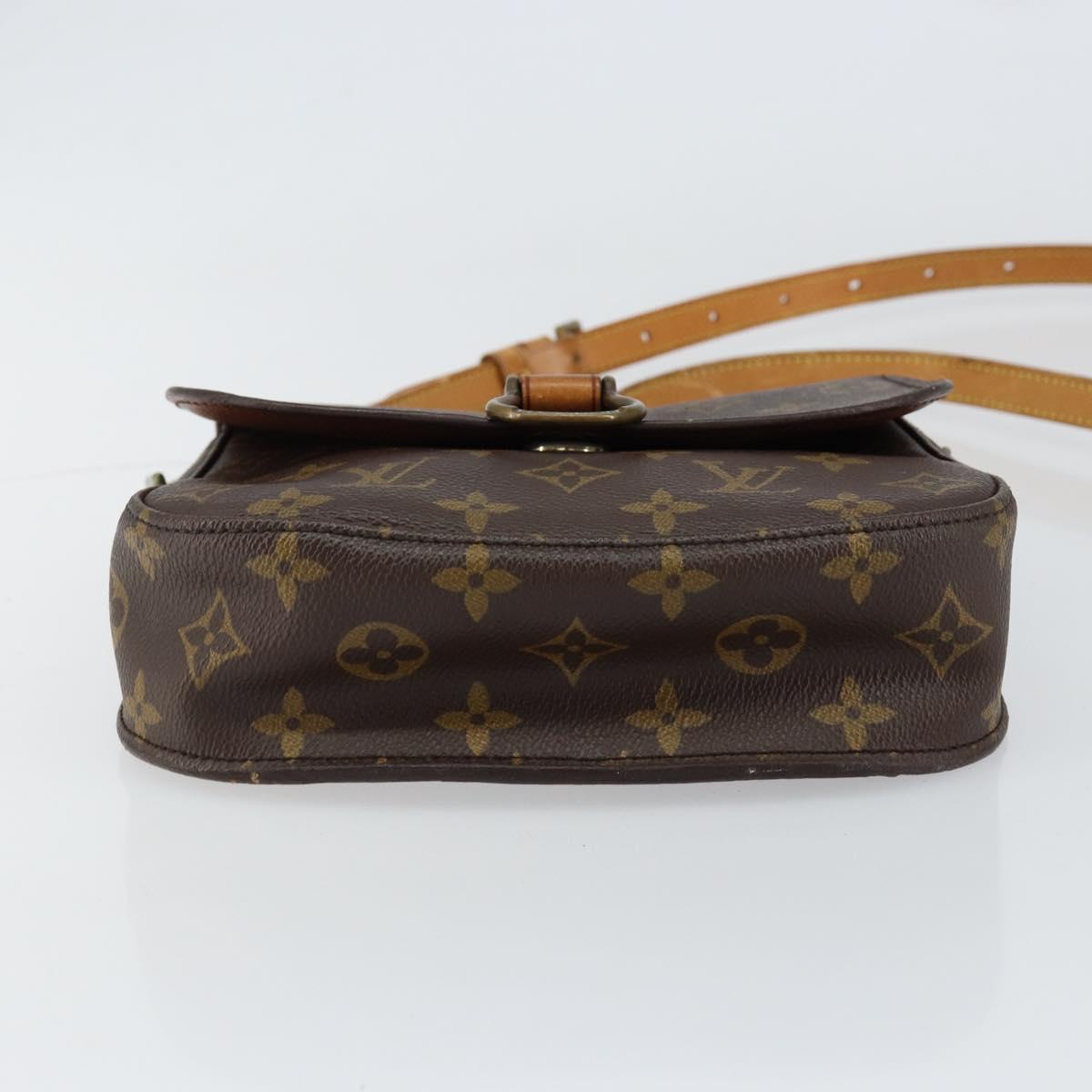 LOUIS VUITTON Monogram Saint Cloud MM Shoulder Bag M51243 LV Auth 151385