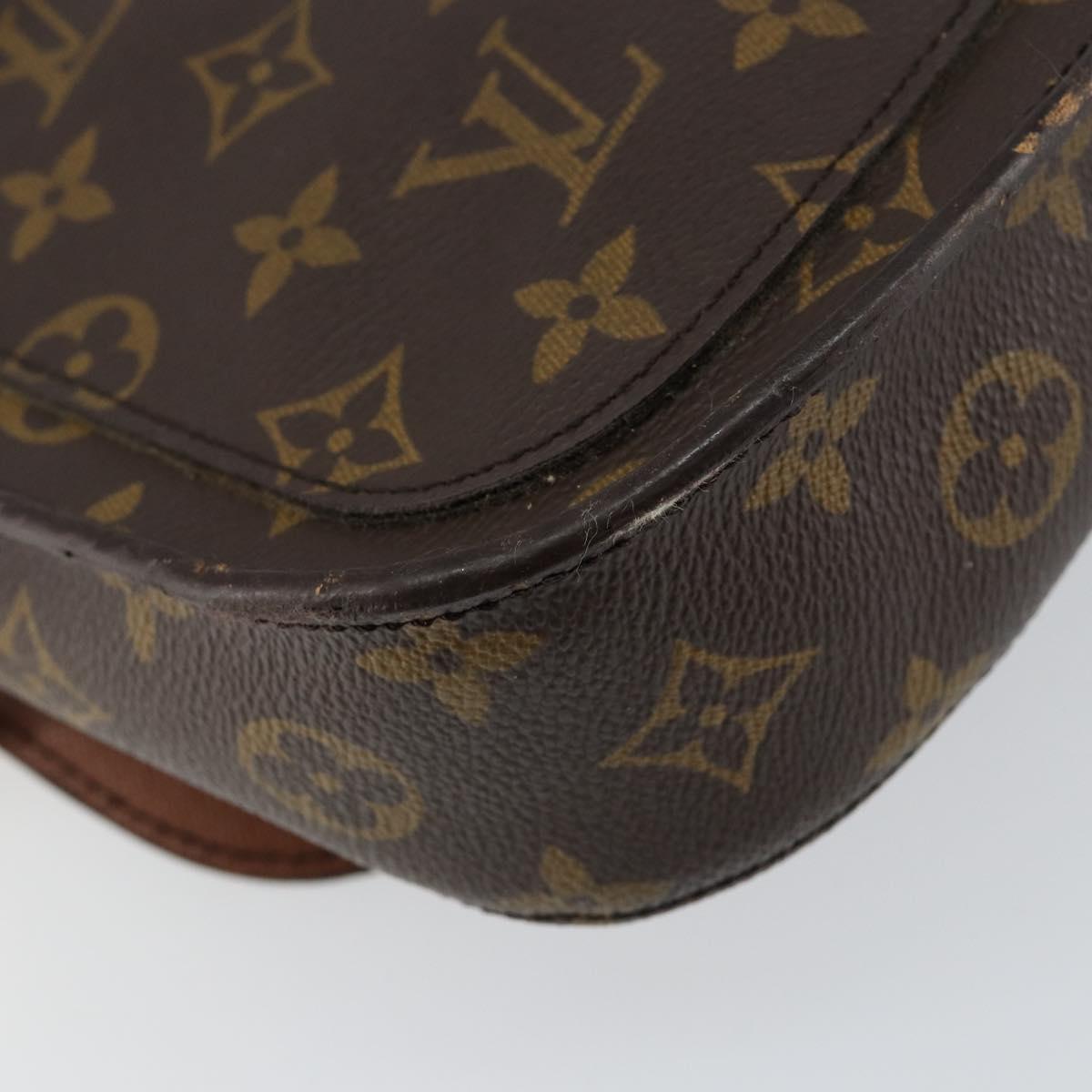 LOUIS VUITTON Monogram Saint Cloud MM Shoulder Bag M51243 LV Auth 151386