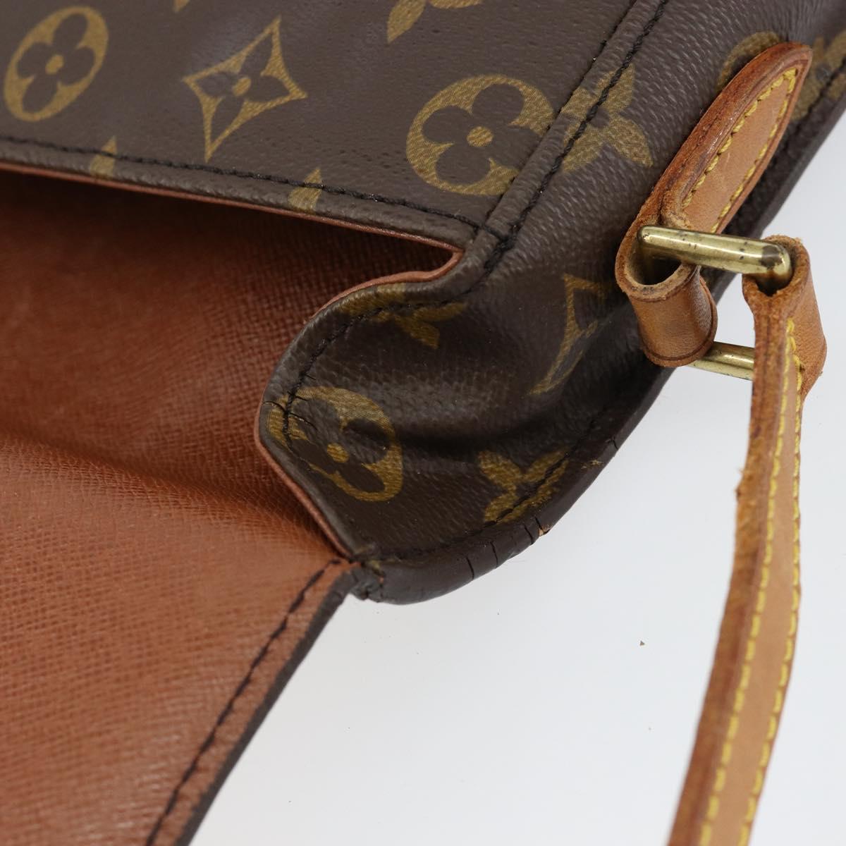 LOUIS VUITTON Monogram Saint Cloud MM Shoulder Bag M51243 LV Auth 151386