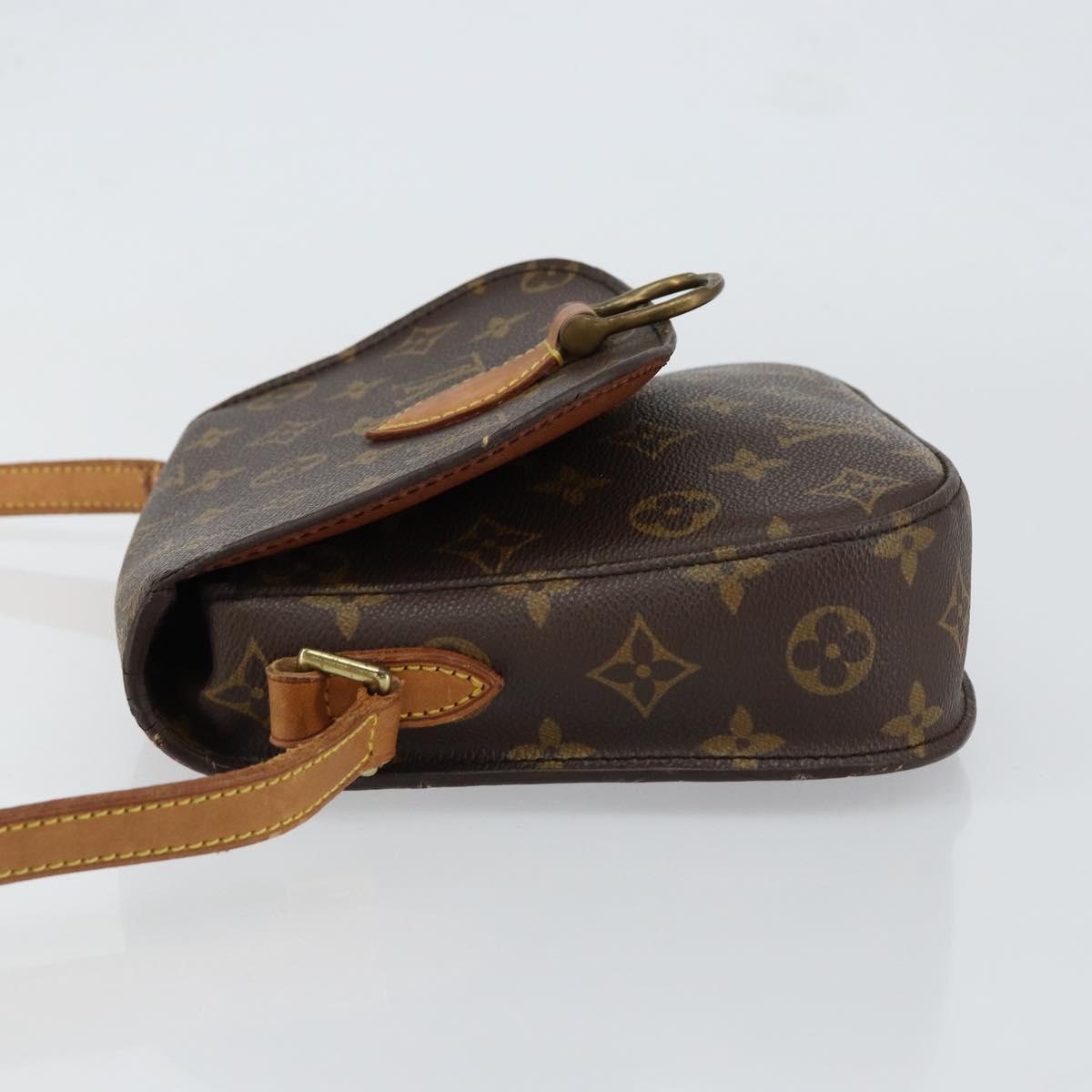 LOUIS VUITTON Monogram Saint Cloud MM Shoulder Bag M51243 LV Auth 151386