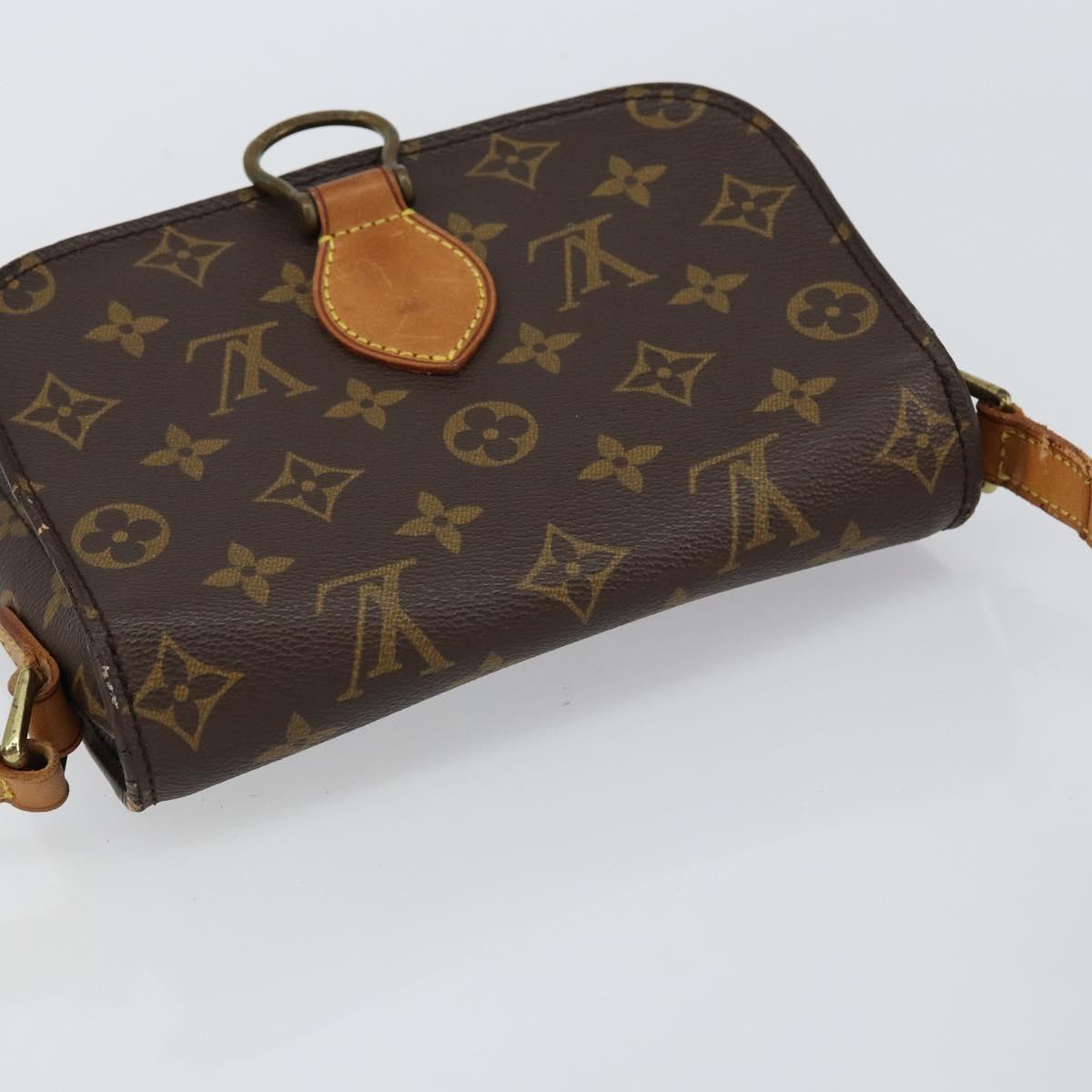 LOUIS VUITTON Monogram Saint Cloud MM Shoulder Bag M51243 LV Auth 151386