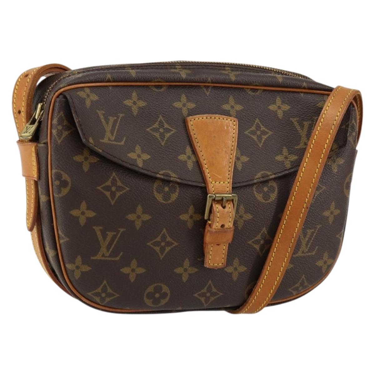 LOUIS VUITTON Monogram Jeune Fille MM Shoulder Bag M51226 LV Auth 151394