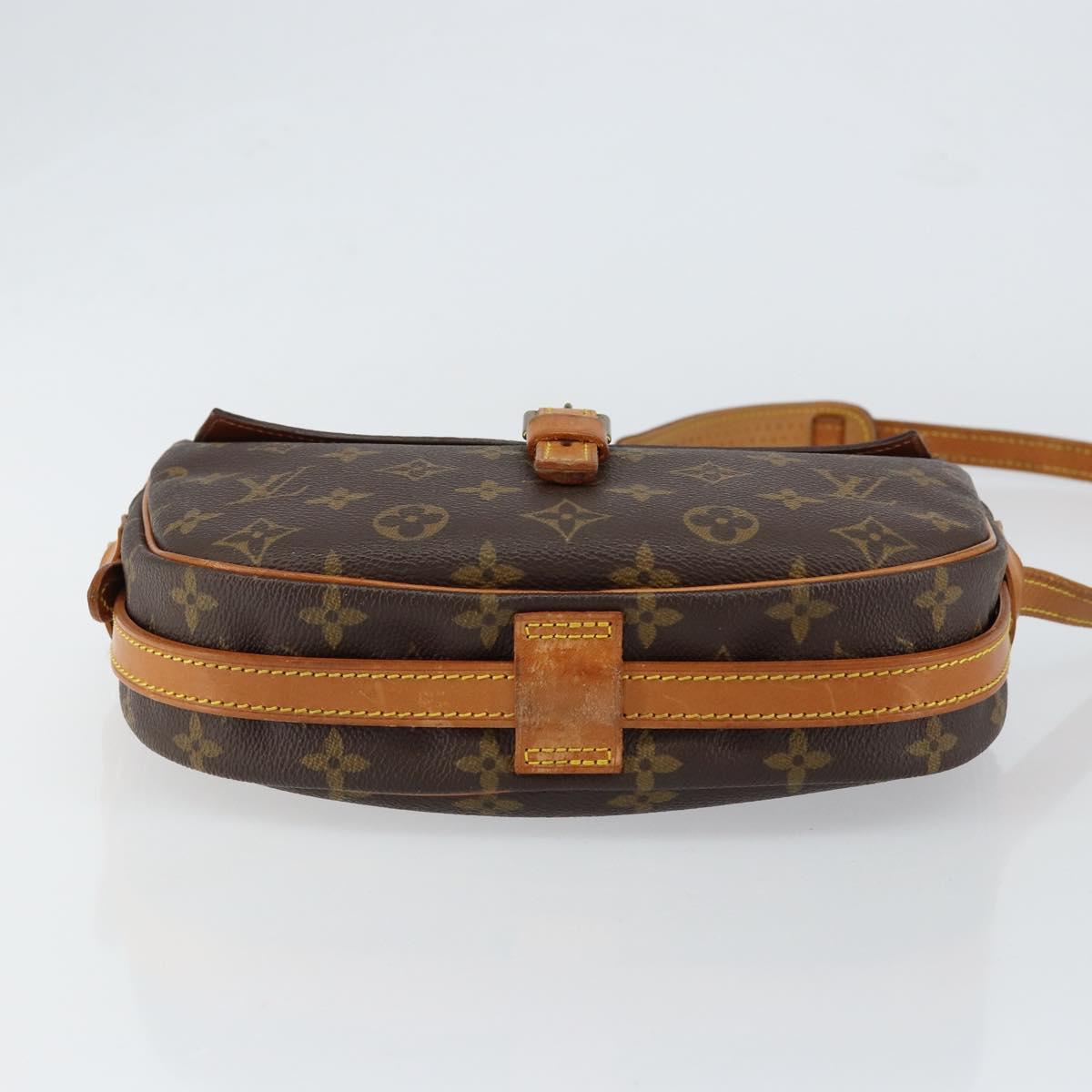 LOUIS VUITTON Monogram Jeune Fille MM Shoulder Bag M51226 LV Auth 151394