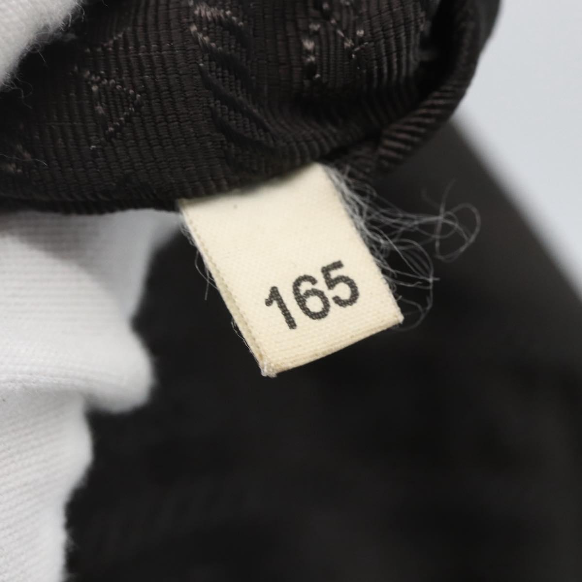 PRADA Hand Bag Nylon Green Silver Auth 151434