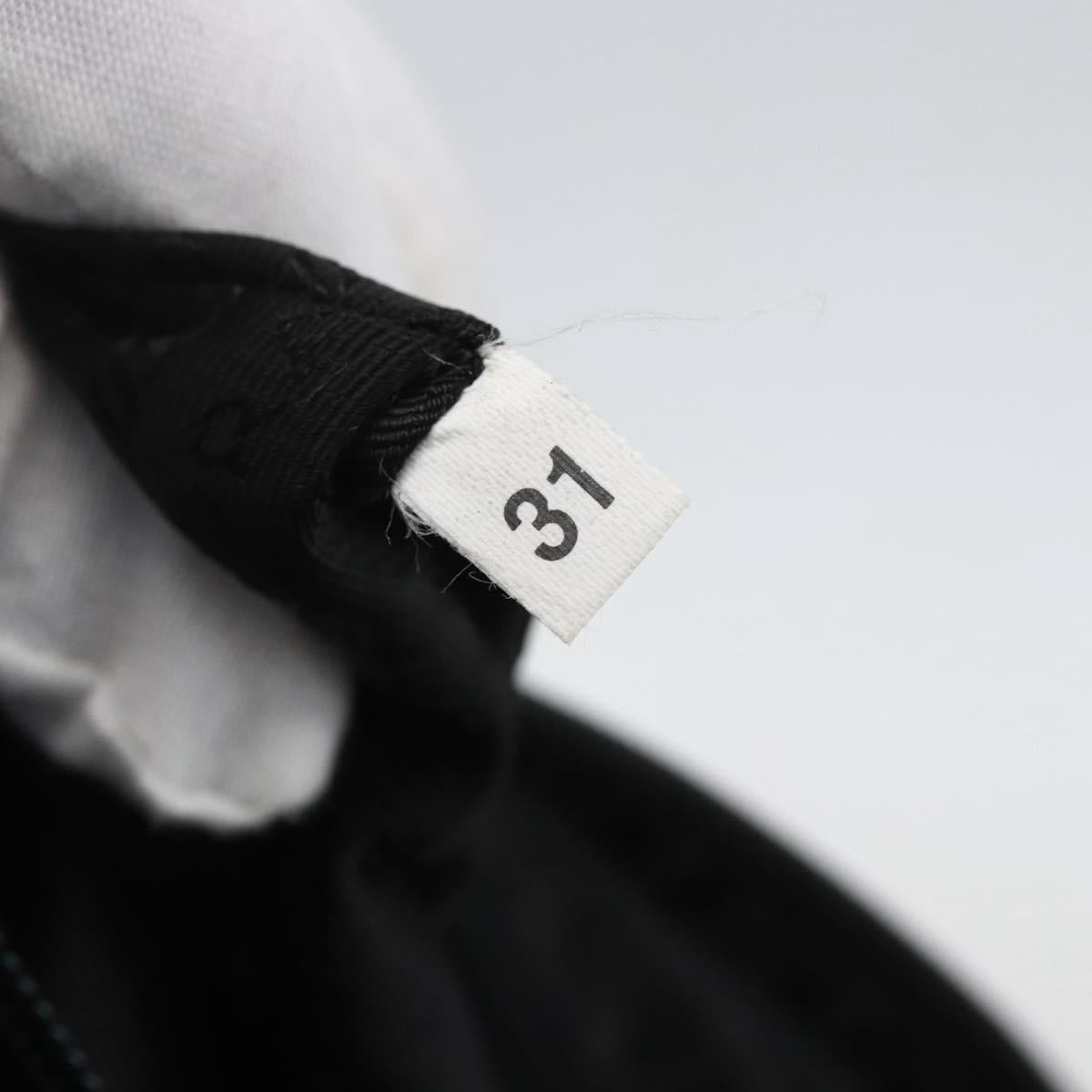 PRADA Hand Bag Nylon Green Silver Auth 151461