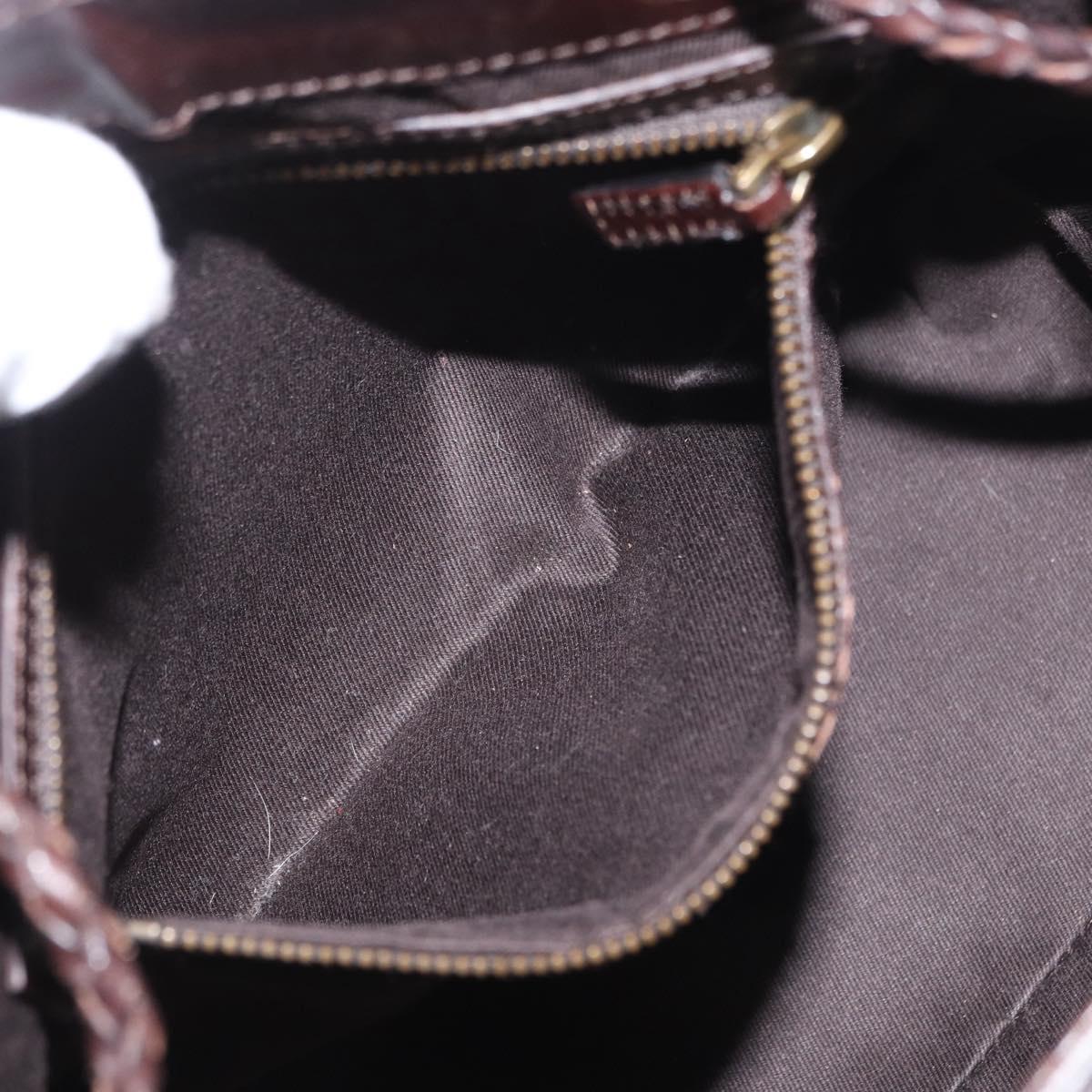 GUCCI GG Canvas Tote Bag Beige Gold 109143 Auth 151466