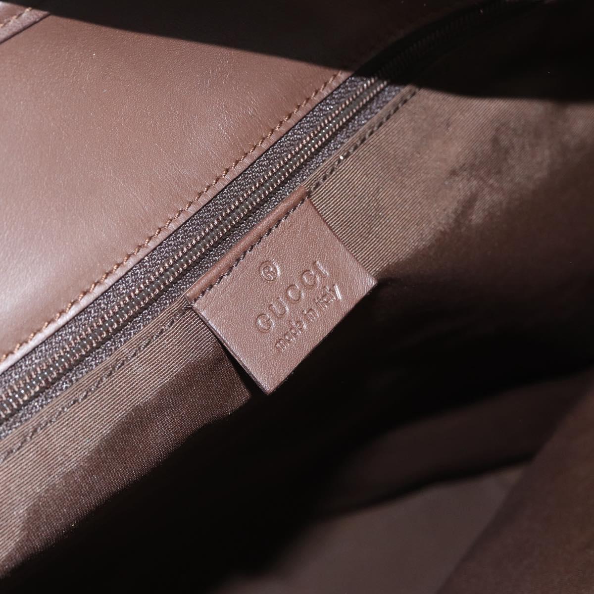 GUCCI GG Canvas Tote Bag Beige Gold 002 1098 Auth 151468