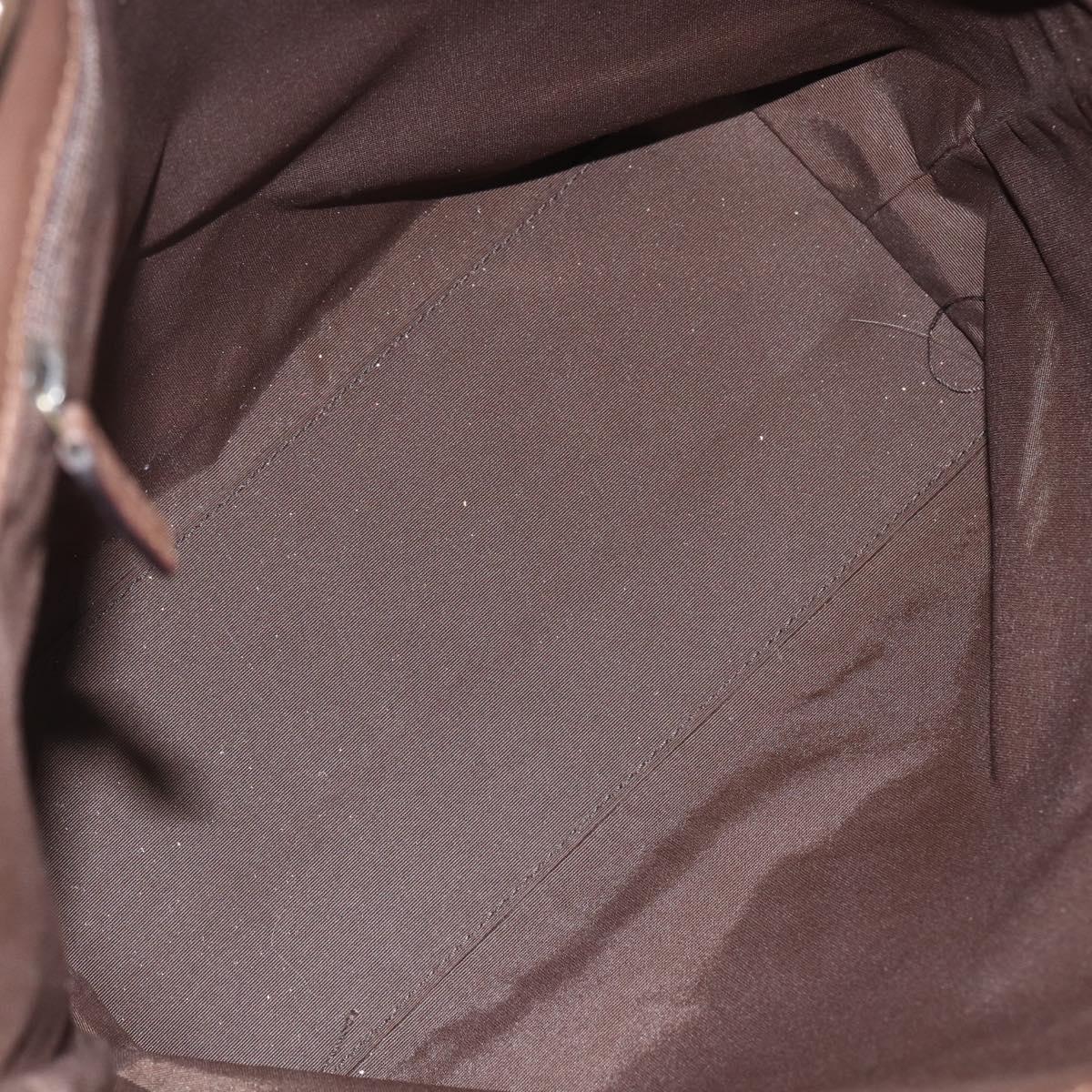 GUCCI GG Canvas Tote Bag Beige Gold 002 1098 Auth 151468