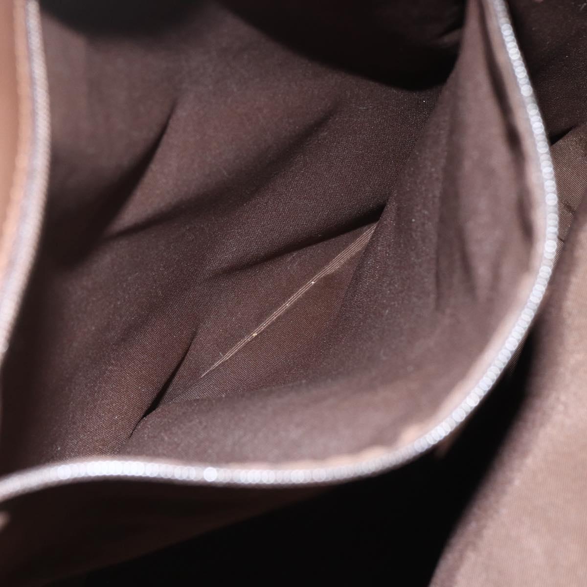 GUCCI GG Canvas Tote Bag Beige Gold 002 1098 Auth 151468