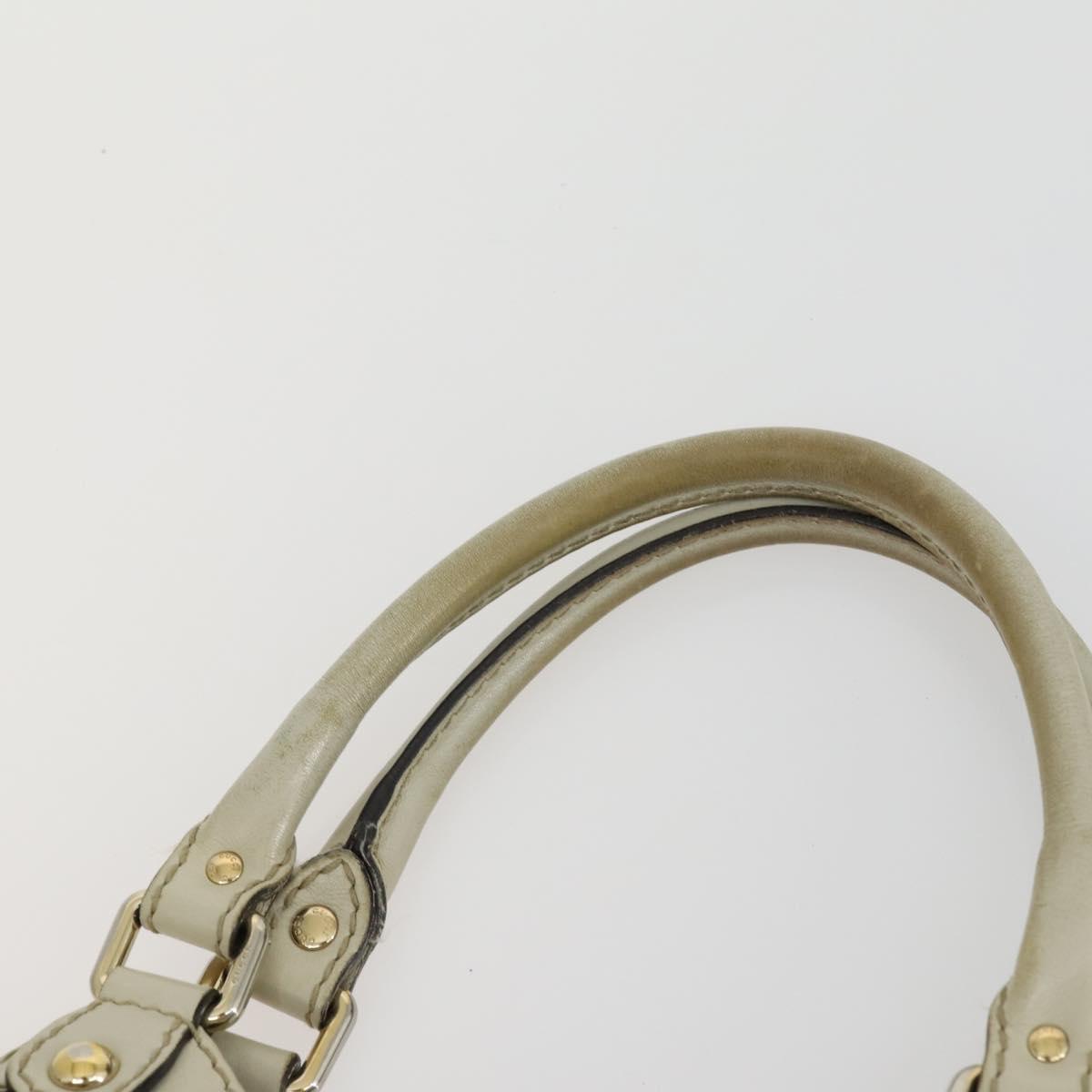 GUCCI GG Canvas Shoulder Bag 3 Set Beige Gold Auth 151485